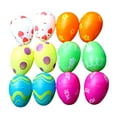 thumbnail image 5 of Colcolo 12 Pieces Empty Easter Eggs Fillable Easter Eggs Bulk for Easter Party Favor, 5 of 8