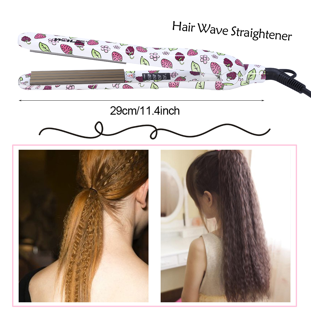 straightener for waves