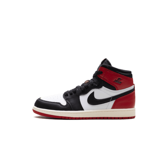 Jordan PRE SCHOOL Jordan 1 Retro High OG PS "Black Toe Reimagined" FD1412 106 from Stadium Goods