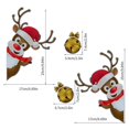 thumbnail image 2 of Pegatinas de coche, bombillas decorativas, imanes de nevera magnéticos festivos, Navidad, repuesto artesanal, tira reflectante creativa, 2 of 5