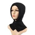 thumbnail image 2 of hirigin Men Women Balaclava Beanie, Solid Color Winter Warm Hood Hat Windproof Face Covering, 2 of 2