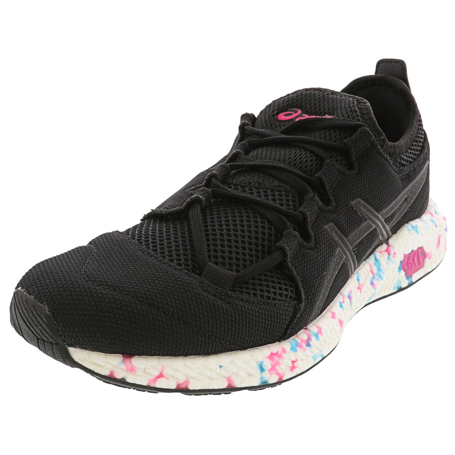 asics pink and black footy boots