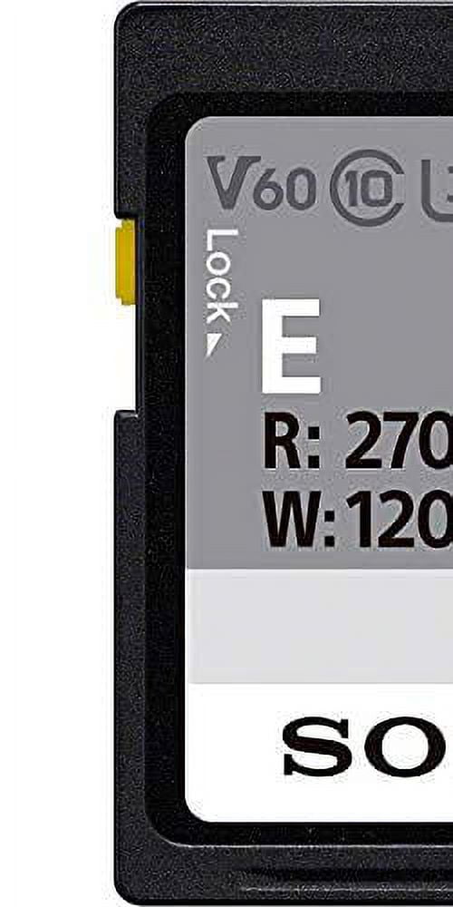 Sony SF-E Series SF-E128 - Flash memory card - 128 GB - UHS-II U3