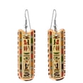 thumbnail image 6 of FRONT LINEJEWELRY Handcrafted Neith Goddess Earrings – Ancient Egyptian Jewelry for Women | Mythology-Inspired Jewelry, the God of Arrows | Unique Gift for History Lovers (GodofArrows), 6 of 16