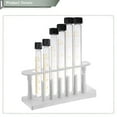 thumbnail image 6 of 10Pcs 30ml Lab Clear Glass Test Tube Round Bottom Graduated with Screw Cap for Scientific Experiments, Party, Decorate The House, Candy Storage, 6 of 7