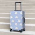 thumbnail image 4 of Cauagu Cute Poodle Dog Print Travel Luggage Cover,Travel Dust-proof Suitcase Cover Softside Suitcase Protector for 18-32inch,Not Included Suitcase, 4 of 8