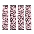 thumbnail image 5 of Chririnla Car Seat Belt Pads Skin-Friendly Polyester, Compatible with, Suitable for Cars, Pink Heart Leopard Print, 5 of 8