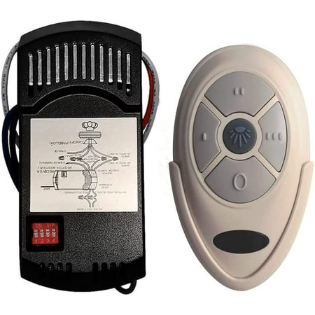 

Ceiling Fan Remote Control Kit Replacement for Harbor Breeze Hunter Allen+Roth Kichler - FAN-35T KUJCE9603 L3HFAN35T1