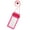 "Pink", variant on Grofry Waterproof Universal Transparent Cell Phone Case Pouch Dry Bag for iPhone 6 Plus Orange
