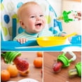thumbnail image 5 of DEELLEEO Baby Fruit Feeder Pacifier , Fresh Food Feeding Teether for Toddler, BPA Free, Suitable for Baby 6-12 Months (4 Pack), 5 of 7