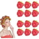 thumbnail image 1 of wonima02 Strawberry Heatless Curlers, Strawberry Hair Rollers, Soft Sponge Sleeping Hair Curlers, Easy And Comfortable Hairstyling While Sleeping (12PCS), 1 of 1