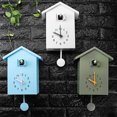 thumbnail image 6 of Modern Cuckoo Wall Clock Fashion Creative Pendulum Clocks Bird House Battery Powered Cuckoo Wall Clock, 6 of 8