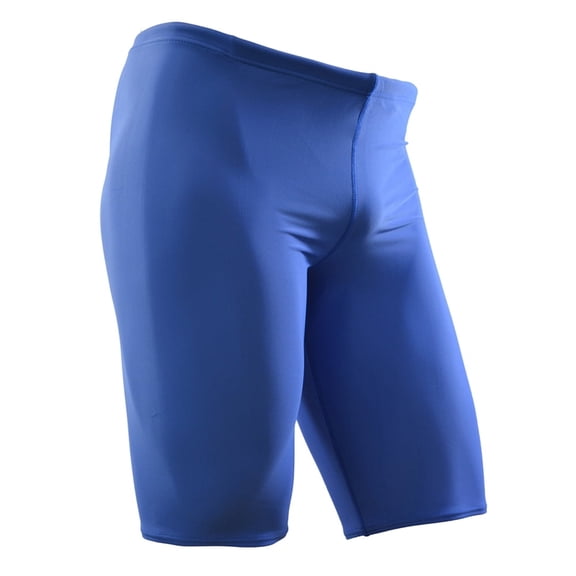 Adoretex Men's Solid Jammer Swimsuit (MJ001) - Royal - 26