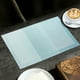 thumbnail image 5 of Manteles Individuales De Pvc Mantel individual rectangular de PVC tejido azul claro, aislante, para decoración de estilo occidental (1 pieza) Rkxzt, 5 of 9
