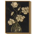 thumbnail image 1 of Decoración mural InSimsea, vintage, floral, negro y blanco, 30 x 41 cm, 1 of 7