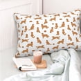 thumbnail image 4 of KLL Labrador Retriever Housses de Coussin pour Chien Fermeture Enveloppe, Super Douce et Confortable Housse de Coussin en Polaire Pelucheuse-16"x24 Pouces, 4 of 6
