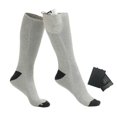 thumbnail image 2 of Calcetines térmicos shamjiam Calcetines eléctricos térmicos recargables para hombres Gris, 2 of 9