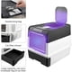 thumbnail image 4 of Caja de Arena para Gatos, Arenero Plegable para Gato con Tapa, Caja de Arena para Gatos Autolimpiable con Luz Ultravioleta, Bolsa y Pala para Arena, Caja de Arena para Gatos Antiolores, 4 of 8