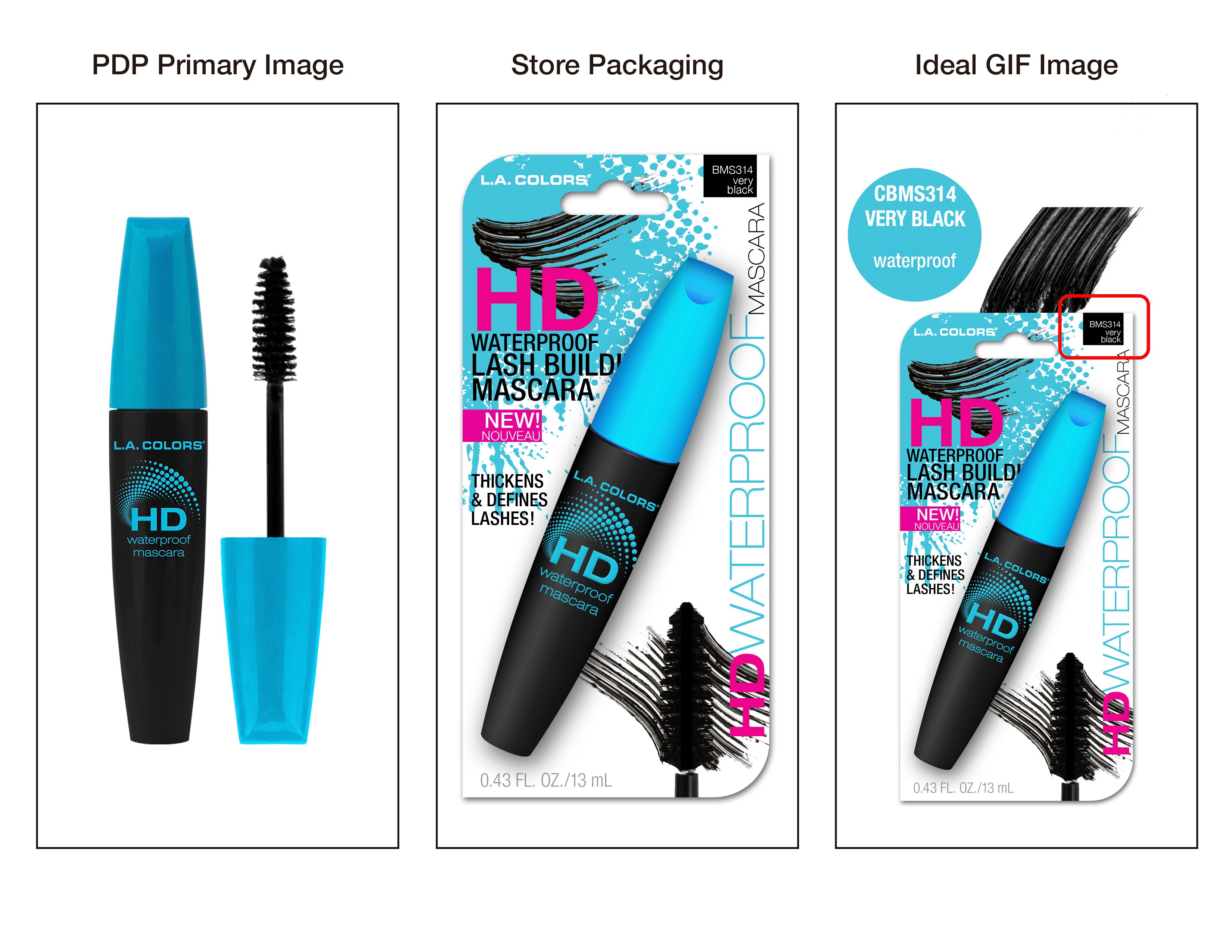 L.A. Colors Hd Curve Waterproof Mascara photo 7