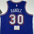 thumbnail image 2 of Autographed/Signed Julius Randle New York Knicks Blue Basketball Jersey Fanatics COA, 2 of 4