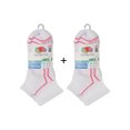 thumbnail image 4 of Fruit of the Loom Women's Coolzone Half Cushion Ankle Socks 12 Pack, 4 of 4