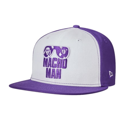 Official WWE Authentic Macho Man New Era 9FIFTY Snapback Hat Multi