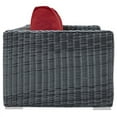 thumbnail image 4 of Afuera Living Patio Loveseat in Canvas Red, 4 of 6