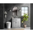 thumbnail image 4 of Elegant Kitchen and Bath Alden 32 inch Single Bathroom Vanity in Grey, 4 of 10