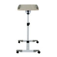 thumbnail image 4 of Mount-It! Height Adjustable Computer Cart | Mobile Computer Desk, 4 of 14