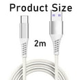 thumbnail image 2 of GJX 2Pack 10FT USB C Cable,Nylon Braided USB to USB C Cable,66W Super Fast Charging USB C Charger,Fast Charging Made Easy, 2 of 6