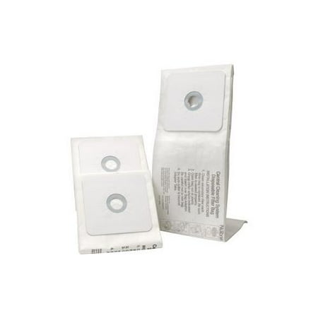 Nutone 391 Filter Bags For CV350, CV352, CV353, CV400, CV450, CV653, CV750, 6-Gallon - 3-Pack