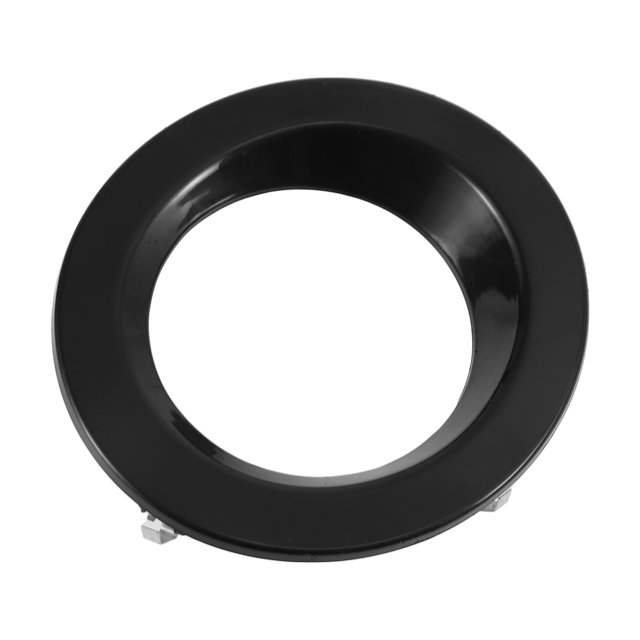 Cubierta de Rejilla de Luz Antiniebla Frontal Inferior para Land Rover Range Rover 2006-2009 Negro ABS 1 Pc Frontal Izquierdo