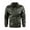 Green-Hoodless, variant on Nmnitkp Jackets for Men High Quality Fabric Camouflage Leather Jacket Men Warm and Wear-Resistant Men's Stand Collar Leather Jacket Lightweight Faux Leather Motorcycle Jacket