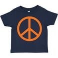 thumbnail image 3 of Inktastic Funky Orange Peace Sign Boys or Girls Toddler T-Shirt, 3 of 5