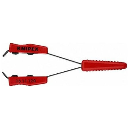 UPC: 0843221004002 | KNIPEX Tools – Coated-Wire Stripping Tweezers (1511120)  4.75