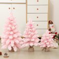 thumbnail image 4 of Mini Christmas Tree 60cm Artificial Desktop Xmas Tree for Holiday Decor , Cherry Blossom Pink, 4 of 4