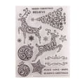 thumbnail image 5 of Ouginx Clear Stamps, Christmas Deer Rubber Stamp for Scrapbooking and Card Making Supplies, 5 of 5