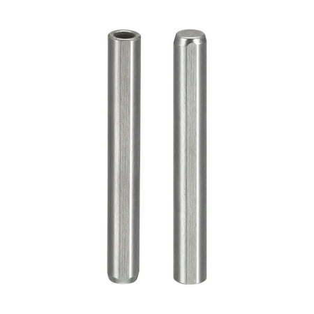 

M3 Internal Thread Dowel Pin 2 Pack 5x40mm Chamfering Flat Exhaust Groove Pin