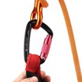thumbnail image 2 of Yeacher Carabiner with Automatic Lock Gate 24KN Heavy Duty Carabiner Clips for Hammocks Camping Hiking Backpacking, 2 of 7
