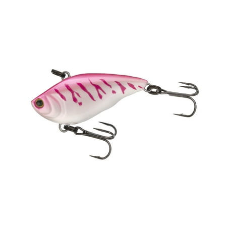 Yo-Zuri Rattl n Vibe Mini Sinking Lipless Crankbait Hard Bait Fishing Lure 40mm 1-5/8 UV Pink Tiger