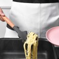 thumbnail image 4 of Juego de 2 utensilios de silicona antiadherentes con mangos de madera redondeados para cocinar y hornear, 4 of 5