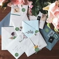 thumbnail image 6 of 50pcs Hummingbird Wreath Wax Seal Stickers Envelope Seal Stickers Wedding Invitation Envelope Seals Self Adhesive Stickers for Party Invitation Wrapping Olive Drab 1.18inch, 6 of 8