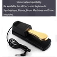 thumbnail image 4 of Universal Sustain Pedal Non-Slip Pedal Durable for Keyboard MIDI, 4 of 5