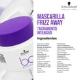 thumbnail image 4 of Schwarzkopf Professional BONACURE - Frizz Away Mascarilla Tratamiento Aceite de Babas&uacute; 200 ml, Tratamiento Intensivo, Controla y Nutre el Cabello, Antiencrespamiento, Mejora Desenredado, Pe, 4 of 7