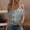 Multicolor, variant on HaoXianJian Womens Trendy Cold Shoulder Short Sleeve T Shirts Floral Print Crisscross Casual Loose Tunic Top Blouse Shirts 2025 Summer Off Shoulder Top