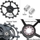 thumbnail image 5 of Rueda guía de dial trasero de cerámica para bicicleta de montaña, accesorios de transmisión de aleación de aluminio 11T-16T, 5 of 6