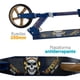 thumbnail image 2 of Scooter infantil 2M-SFWR folding azul Apache, 2 of 4
