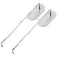 thumbnail image 1 of HEATSHAKING 2Pcs Hat Storage Rack Modern Minimalist Design 11.8x1.8x1.7in Silver, 1 of 8