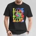 thumbnail image 2 of Groovy Tie Dye Love Retro 70's Hippie Vintage 70s Costume T-Shirt – Colorful Psychedelic Peace Tee, Classic Festival Outfit Shirt, Funky Flower Power Graphic Apparel, Comfortable Casual, 2 of 3