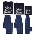 thumbnail image 1 of Famille Correspondant Pyjama de Noël Ensemble Coton Cerf Pyjamas de Nuit Papa Maman Enfants Bébé PJs, 1 of 6